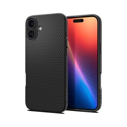 Spigen Liquid Air - Etui do iPhone 16 Plus (Matte Black) Spigen