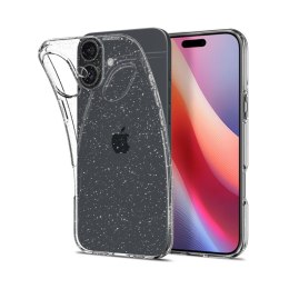 Spigen Liquid Crystal Glitter - Etui do iPhone 16 Plus (Przezroczysty) Spigen