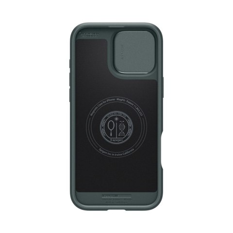 Spigen Optik Armor Mag MagSafe - Etui do iPhone 16 Pro Max (Abyss Green) Spigen Spigen Optik Armor Mag MagSafe - Etui do iPhone 16 Pro Max (Abyss Green) Spigen