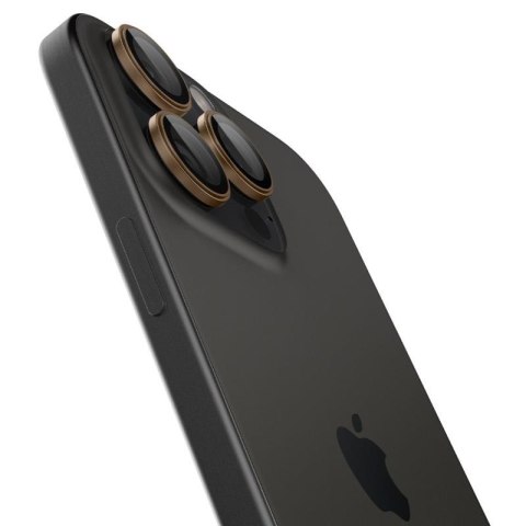 Spigen Optik Pro GLAS.TR EZ Fit Camera Protector 2-Pack - Szkło ochronne na obiektyw do iPhone 16 Pro / 16 Pro Max (2 szt) (Dese Spigen Spigen Optik Pro GLAS.TR EZ Fit Camera Protector 2-Pack - Szkło ochronne na obiektyw do iPhone 16 Pro / 16 Pro Max (2 szt) (Dese Spigen