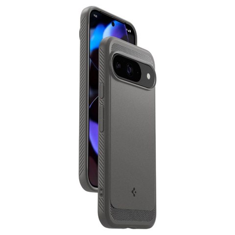 Spigen Rugged Armor - Etui do Google Pixel 9 / 9 Pro (Marble Grey) Spigen Spigen Rugged Armor - Etui do Google Pixel 9 / 9 Pro (Marble Grey) Spigen