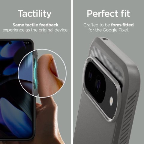 Spigen Rugged Armor - Etui do Google Pixel 9 / 9 Pro (Marble Grey) Spigen Spigen Rugged Armor - Etui do Google Pixel 9 / 9 Pro (Marble Grey) Spigen