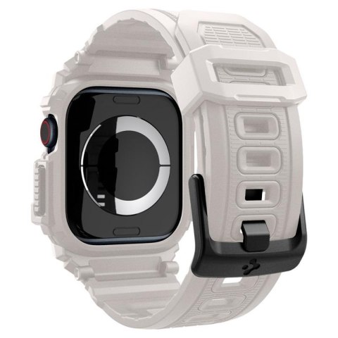 Spigen Rugged Armor Pro - Pasek z obudową do Apple Watch 10 46 mm (Dune Beige) Spigen Spigen Rugged Armor Pro - Pasek z obudową do Apple Watch 10 46 mm (Dune Beige) Spigen