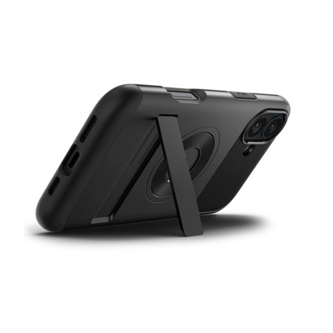Spigen Slim Armor Mag MagSafe - Etui do iPhone 16 (Czarny) Spigen Spigen Slim Armor Mag MagSafe - Etui do iPhone 16 (Czarny) Spigen