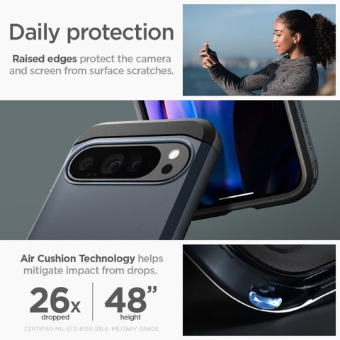 Spigen Tough Armor - Etui do Google Pixel 9 Pro XL (Metal Slate) Spigen Spigen Tough Armor - Etui do Google Pixel 9 Pro XL (Metal Slate) Spigen