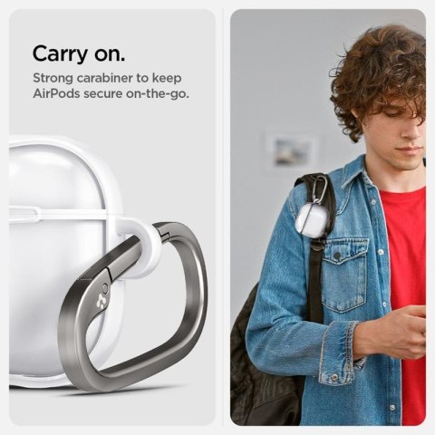 Spigen Ultra Hybrid - Etui do Apple AirPods 4 (Jet White) Spigen Spigen Ultra Hybrid - Etui do Apple AirPods 4 (Jet White) Spigen