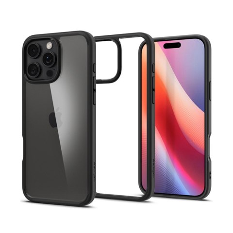 Spigen Ultra Hybrid - Etui do iPhone 16 Pro (Matte Black) Spigen Spigen Ultra Hybrid - Etui do iPhone 16 Pro (Matte Black) Spigen