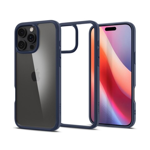 Spigen Ultra Hybrid - Etui do iPhone 16 Pro (Navy Blue) Spigen Spigen Ultra Hybrid - Etui do iPhone 16 Pro (Navy Blue) Spigen