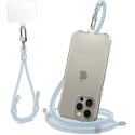 Spigen Universal Strap Set Crossbody & Wrist - Pasek do telefonu na ramię + na nadgarstek (Mute Blue) Spigen