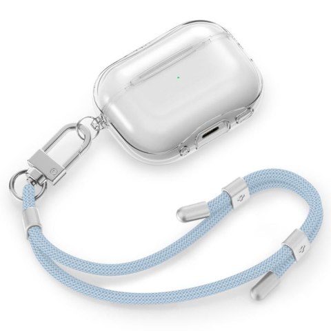 Spigen Universal Strap Set Crossbody & Wrist - Pasek do telefonu na ramię + na nadgarstek (Mute Blue) Spigen Spigen Universal Strap Set Crossbody & Wrist - Pasek do telefonu na ramię + na nadgarstek (Mute Blue) Spigen