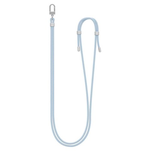 Spigen Universal Strap Set Crossbody & Wrist - Pasek do telefonu na ramię + na nadgarstek (Mute Blue) Spigen Spigen Universal Strap Set Crossbody & Wrist - Pasek do telefonu na ramię + na nadgarstek (Mute Blue) Spigen