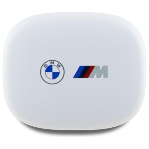 BMW Printed Logos - Słuchawki Bluetooth TWS ENC + etui ładujące (biały) BMW BMW Printed Logos - Słuchawki Bluetooth TWS ENC + etui ładujące (biały) BMW