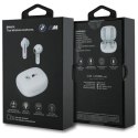 BMW Printed Logos - Słuchawki Bluetooth TWS ENC + etui ładujące (biały) BMW