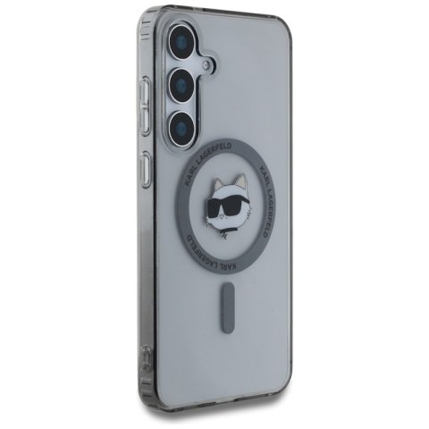 Karl Lagerfeld Button Choupette Head Printed Logo MagSafe - Etui Samsung Galaxy S25+ (czarny) Karl Lagerfeld Karl Lagerfeld Button Choupette Head Printed Logo MagSafe - Etui Samsung Galaxy S25+ (czarny) Karl Lagerfeld