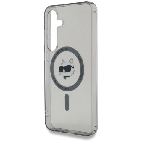 Karl Lagerfeld Button Choupette Head Printed Logo MagSafe - Etui Samsung Galaxy S25+ (czarny) Karl Lagerfeld Karl Lagerfeld Button Choupette Head Printed Logo MagSafe - Etui Samsung Galaxy S25+ (czarny) Karl Lagerfeld