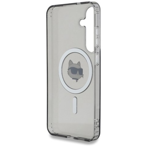 Karl Lagerfeld Button Choupette Head Printed Logo MagSafe - Etui Samsung Galaxy S25+ (czarny) Karl Lagerfeld Karl Lagerfeld Button Choupette Head Printed Logo MagSafe - Etui Samsung Galaxy S25+ (czarny) Karl Lagerfeld