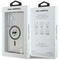 Karl Lagerfeld Button Choupette Head Printed Logo MagSafe - Etui Samsung Galaxy S25+ (czarny) Karl Lagerfeld