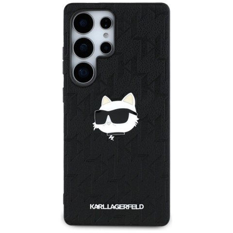 Karl Lagerfeld Leather Monogram Pin Logo Choupette Head - Etui Samsung Galaxy S25 Ultra (czarny) Karl Lagerfeld Karl Lagerfeld Leather Monogram Pin Logo Choupette Head - Etui Samsung Galaxy S25 Ultra (czarny) Karl Lagerfeld