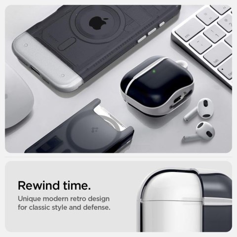 Spigen Classic C1 - Etui do Apple AirPods 4 (Graphite) Spigen Spigen Classic C1 - Etui do Apple AirPods 4 (Graphite) Spigen