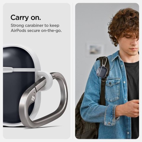 Spigen Classic C1 - Etui do Apple AirPods 4 (Graphite) Spigen Spigen Classic C1 - Etui do Apple AirPods 4 (Graphite) Spigen