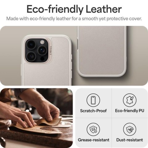 Spigen Cyrill Kajuk Mag MagSafe - Etui do iPhone 16 Pro Max (Cream) Spigen Spigen Cyrill Kajuk Mag MagSafe - Etui do iPhone 16 Pro Max (Cream) Spigen