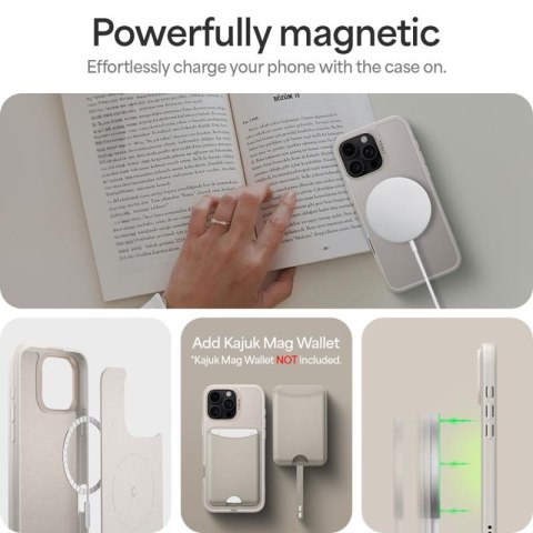 Spigen Cyrill Kajuk Mag MagSafe - Etui do iPhone 16 Pro Max (Cream) Spigen Spigen Cyrill Kajuk Mag MagSafe - Etui do iPhone 16 Pro Max (Cream) Spigen