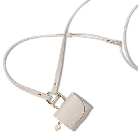 Spigen Cyrill Mini Bag - Etui z paskiem do Apple AirPods 4 (Beżowy) Spigen Spigen Cyrill Mini Bag - Etui z paskiem do Apple AirPods 4 (Beżowy) Spigen
