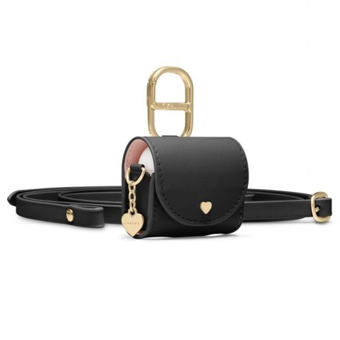 Spigen Cyrill Mini Bag - Etui z paskiem do Apple AirPods 4 (Czarny) Spigen Spigen Cyrill Mini Bag - Etui z paskiem do Apple AirPods 4 (Czarny) Spigen