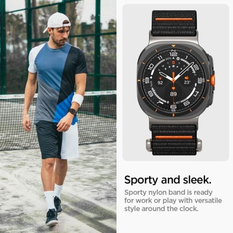 Spigen DuraPro Flex - Pasek do Samsung Galaxy Watch Ultra 47 mm (Czarny) Spigen Spigen DuraPro Flex - Pasek do Samsung Galaxy Watch Ultra 47 mm (Czarny) Spigen