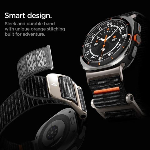 Spigen DuraPro Flex - Pasek do Samsung Galaxy Watch Ultra 47 mm (Czarny) Spigen Spigen DuraPro Flex - Pasek do Samsung Galaxy Watch Ultra 47 mm (Czarny) Spigen