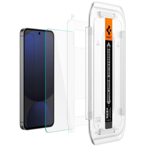 Spigen GLAS.TR EZ FIT 2-Pack - Szkło hartowane do Samsung Galaxy S24 FE (2 sztuki) Spigen Spigen GLAS.TR EZ FIT 2-Pack - Szkło hartowane do Samsung Galaxy S24 FE (2 sztuki) Spigen