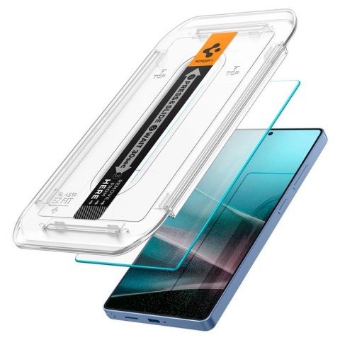 Spigen Glas.TR EZ Fit 2-Pack - Szkło hartowane do Samsung Galaxy S25 Ultra (2 sztuki) Spigen Spigen Glas.TR EZ Fit 2-Pack - Szkło hartowane do Samsung Galaxy S25 Ultra (2 sztuki) Spigen