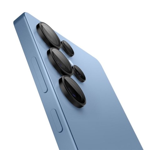 Spigen Optik Pro GLAS.TR EZ Fit Camera Protector 2-Pack - Szkło ochronne na obiektyw do Samsung Galaxy S25 Ultra (2 szt) (Czarny Spigen Spigen Optik Pro GLAS.TR EZ Fit Camera Protector 2-Pack - Szkło ochronne na obiektyw do Samsung Galaxy S25 Ultra (2 szt) (Czarny Spigen