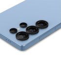 Spigen Optik Pro GLAS.TR EZ Fit Camera Protector 2-Pack - Szkło ochronne na obiektyw do Samsung Galaxy S25 Ultra (2 szt) (Czarny Spigen
