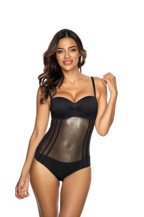 Jednoczęściowy strój kąpielowy Kostium kąpielowy Model V-550/GO kolor 001 Black - Etna Jednoczęściowy strój kąpielowy Kostium kąpielowy Model V-550/GO kolor 001 Black - Etna