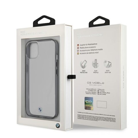 BMW Signature Edges - Etui iPhone 13 mini (przezroczysty) BMW BMW Signature Edges - Etui iPhone 13 mini (przezroczysty) BMW