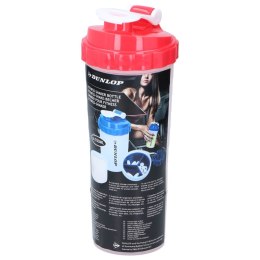 Dunlop - Butelka sportowa shaker z wygodnym zamykaniem 550 ml (czerwony) Dunlop