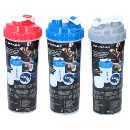 Dunlop - Butelka sportowa shaker z wygodnym zamykaniem 550 ml (czerwony) Dunlop