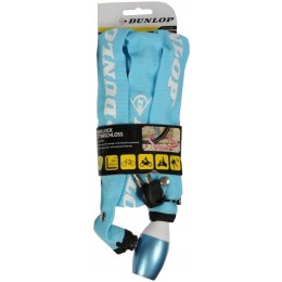 Dunlop - Zapięcie rowerowe na zamek łańcuch 120cm (Niebieski) Dunlop