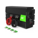Green Cell - Przetwornica napięcia Inwerter 12V na 230V 1000W/2000W Modyfikowana sinusoida Green Cell
