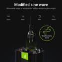 Green Cell - Przetwornica napięcia Inwerter 12V na 230V 1000W/2000W Modyfikowana sinusoida Green Cell
