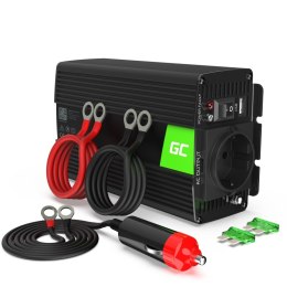 Green Cell - Przetwornica napięcia Inwerter 12V na 230V 300W/600W Modyfikowana sinusoida Green Cell