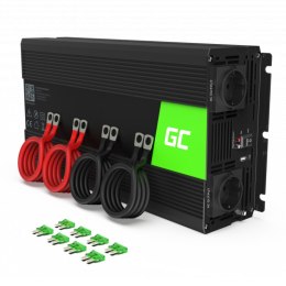 Green Cell - Przetwornica napięcia Inwerter Green Cell® 12V na 230V 2000W/4000W Czysta sinusoida Green Cell