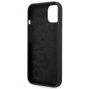 BMW Liquid Silicone Case Metal Logo - Etui iPhone 14 Plus (Czarny) BMW