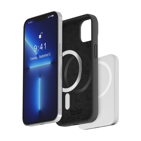 PURO ICON MAG - Etui iPhone 14 Plus MagSafe (Black) Puro PURO ICON MAG - Etui iPhone 14 Plus MagSafe (Black) Puro