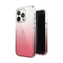 Speck Presidio Perfect-Clear + Ombre - Etui iPhone 14 Pro z powłoką MICROBAN (Clear / Vintage Rose Fade) Speck
