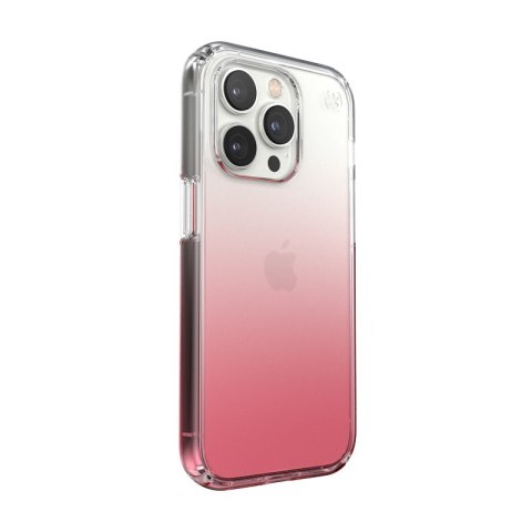 Speck Presidio Perfect-Clear + Ombre - Etui iPhone 14 Pro z powłoką MICROBAN (Clear / Vintage Rose Fade) Speck Speck Presidio Perfect-Clear + Ombre - Etui iPhone 14 Pro z powłoką MICROBAN (Clear / Vintage Rose Fade) Speck