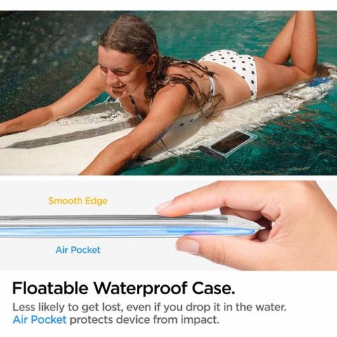 Spigen A610 Universal Waterproof Float Case - Etui do smartfonów do 6.9" (Przezoczysty) Spigen Spigen A610 Universal Waterproof Float Case - Etui do smartfonów do 6.9" (Przezoczysty) Spigen