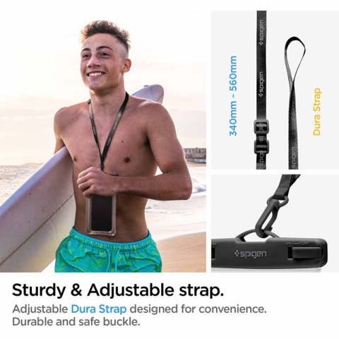 Spigen A610 Universal Waterproof Float Case - Etui do smartfonów do 6.9" (Przezoczysty) Spigen Spigen A610 Universal Waterproof Float Case - Etui do smartfonów do 6.9" (Przezoczysty) Spigen
