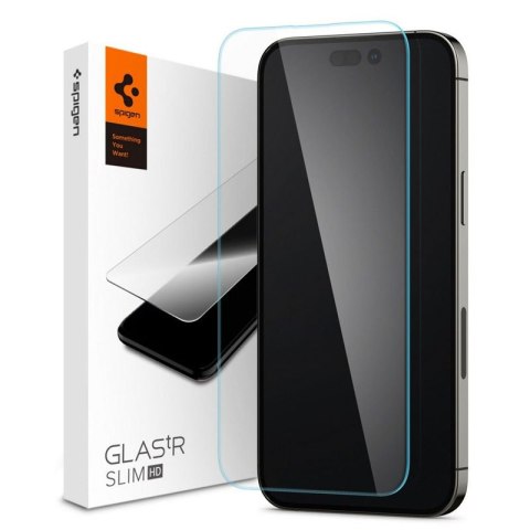 Spigen Glas.TR Slim - Szkło hartowane do iPhone 14 Pro Max Spigen Spigen Glas.TR Slim - Szkło hartowane do iPhone 14 Pro Max Spigen